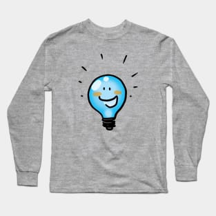 cute light bulb Long Sleeve T-Shirt